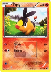 Tepig 15/114 Crosshatch Holo Promo - 2011 Pokemon League